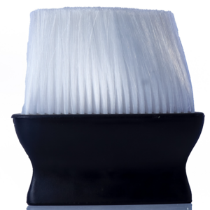 Professional Barber Neck Duster Brush with soft bristles for hair removal.