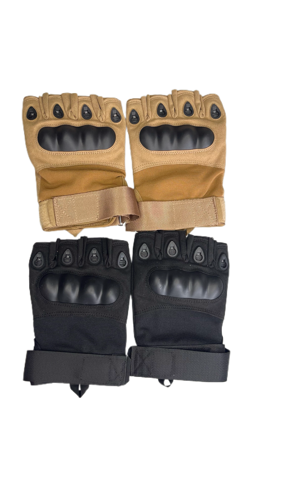 Weightlifting gloves with knuckle protection and anti-slip palm