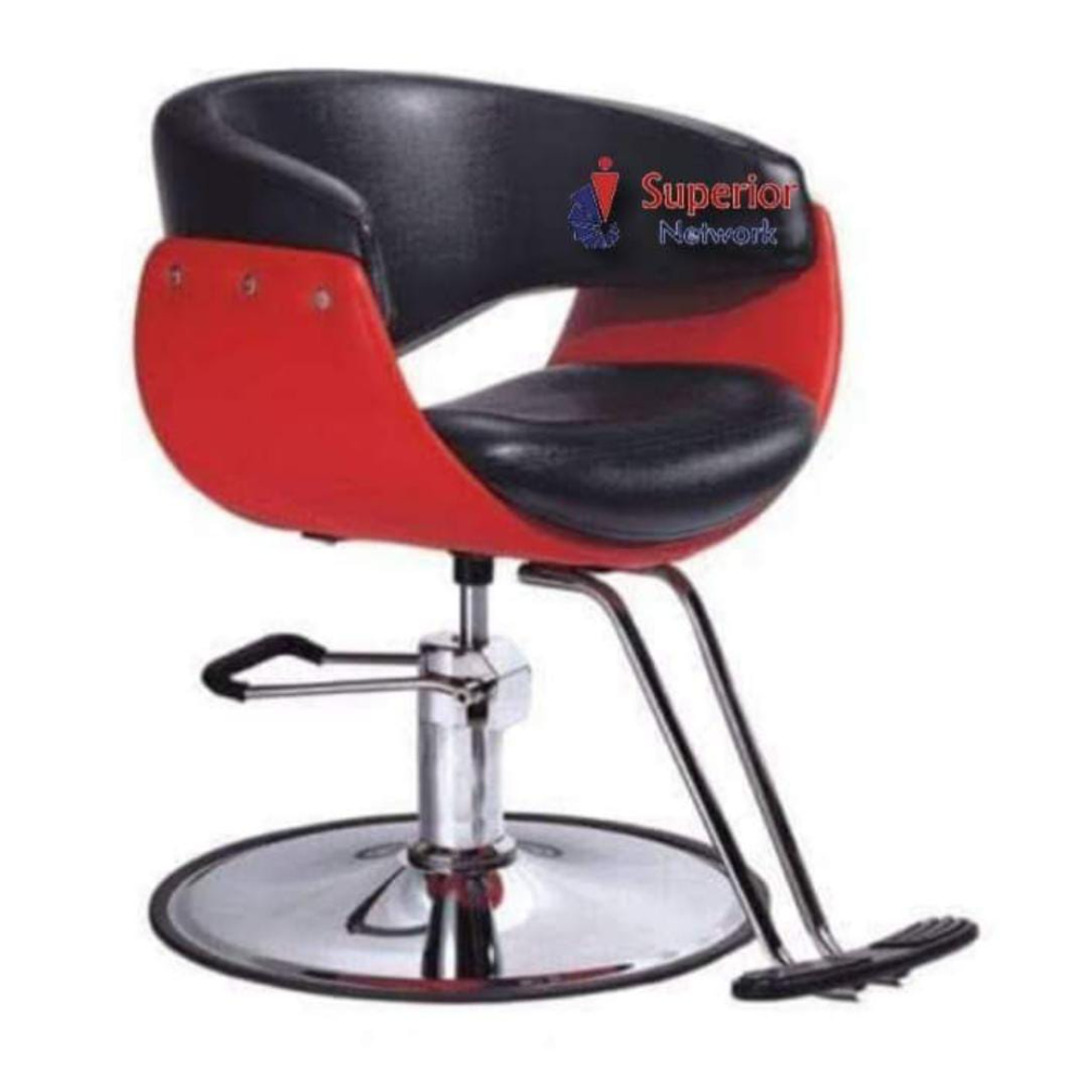 Styling chair Curved RedBlack