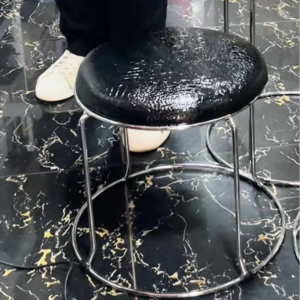 30cm cushioned pedicure stool, sturdy and easy to clean.