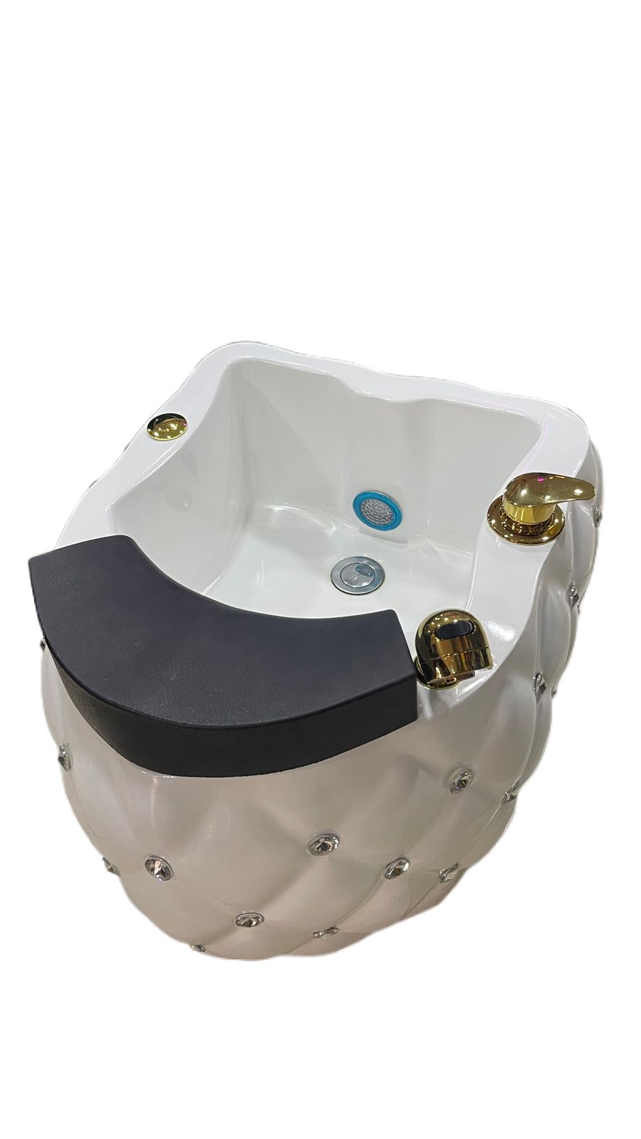Vera Gold  Footspa  Footbath, White