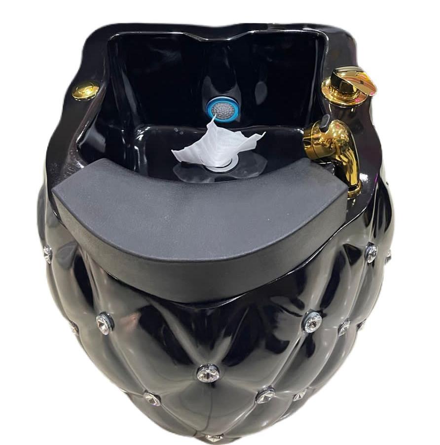 Vera Gold  Footspa  Footbath, Black
