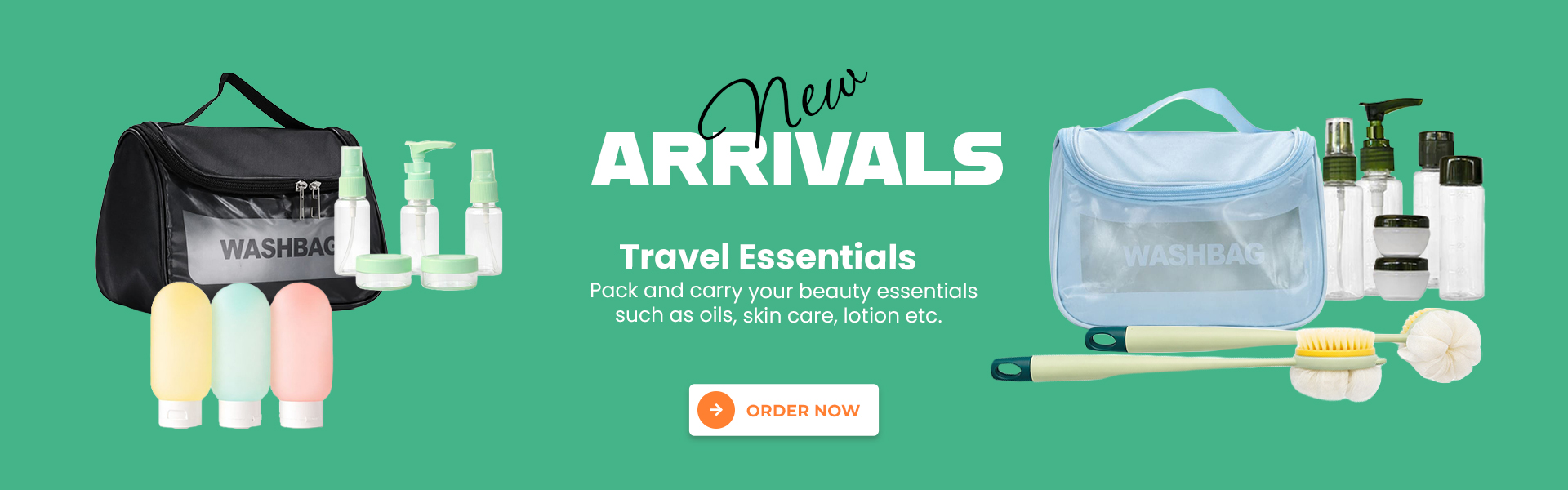 Pack your beauty essentials, travel in style.