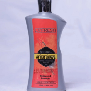 LaFresh Aqua Original Aftershave for soothing, hydrating post-shave care, suitable for all skin types.