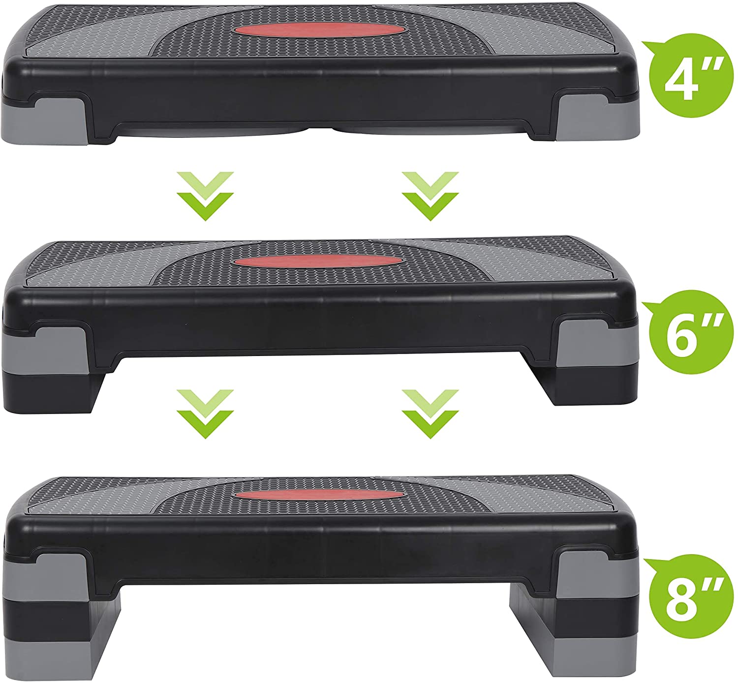 82cm Long Three Level adjustable Aerobic Step | Smartplyconnect