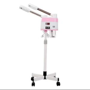 HOT/COLD Facial Steamer for skincare, compact and efficient.