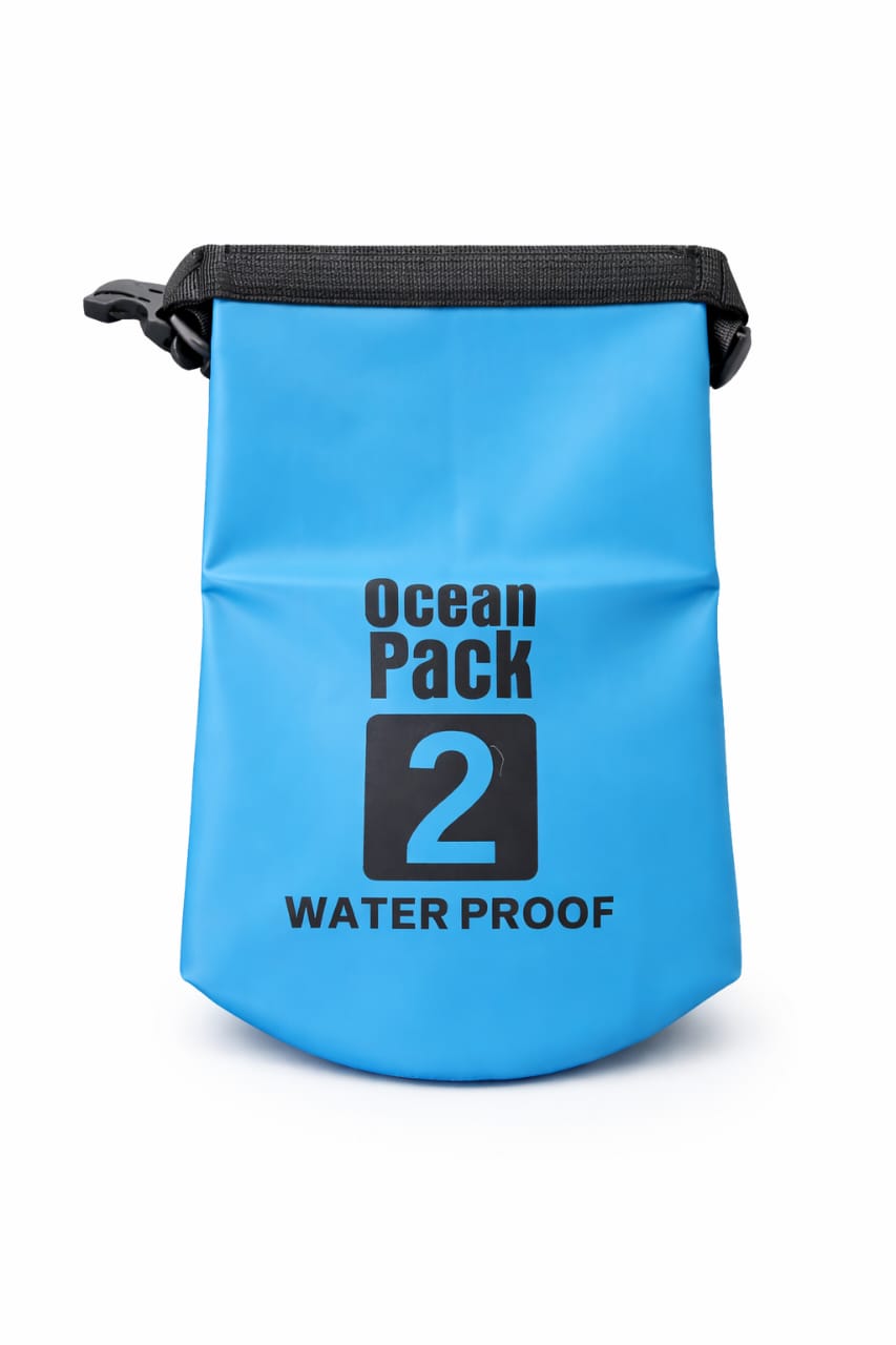 waterproof dry bag protecting valuables from water outdoors