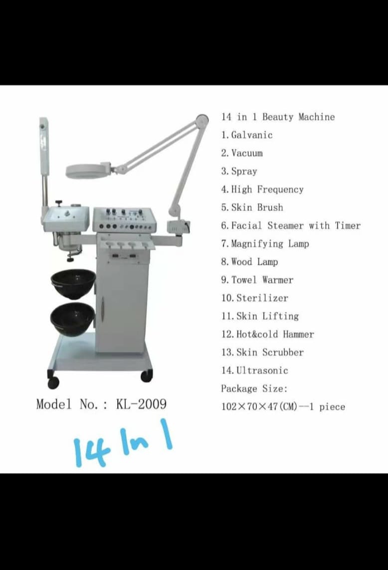 14-in-1 Professional Facial Beauty Machine – Deep Cleansing, Lifting ...
