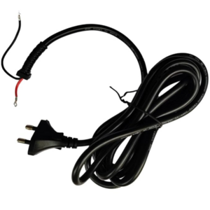 Replacement cord/cable for WAHL Hair Clipper Super Taper, Classic, Legend, Magic Clip, Senior with 2 pin plug and 3 metre length
