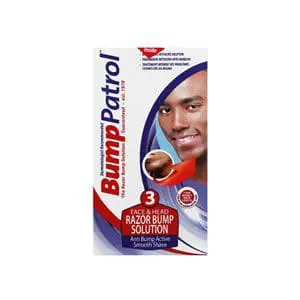 Bump Patrol Razor Bump Stopper for fast relief from razor bumps, burns, and ingrown hairs, suitable for men and women.
