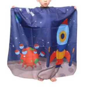 Hair Cut Kids Children Hairdresser Cape Cover Barber Gown Hairdressing Apron