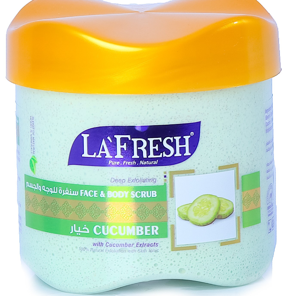 lafresh 600 ml face scrub