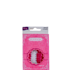 26pcs Easy to Apply Nail Polish Kit, reusable plastic set for smooth and mess-free nail polish application.