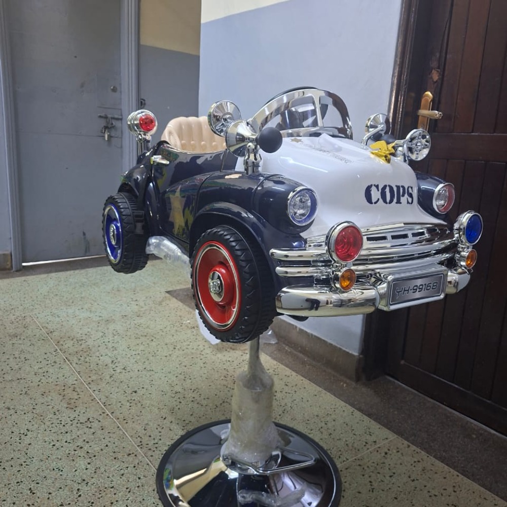Cops Car Barber Chair Big boys