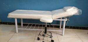 Massage Bed with a stool