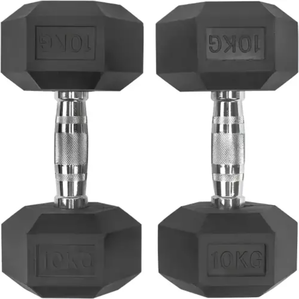 10kg Hexagonal Dumbell