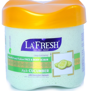 Olive deep exfoliating scrub with cucumber, 610g.