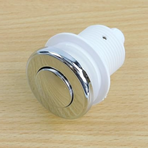 SPA PEDICURE PARTS AIR SWITCH/PUSH BUTTON/AIR BUTTON CHROME COVER