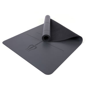 High-density yoga mat with non-slip textured surface and extra cushioning