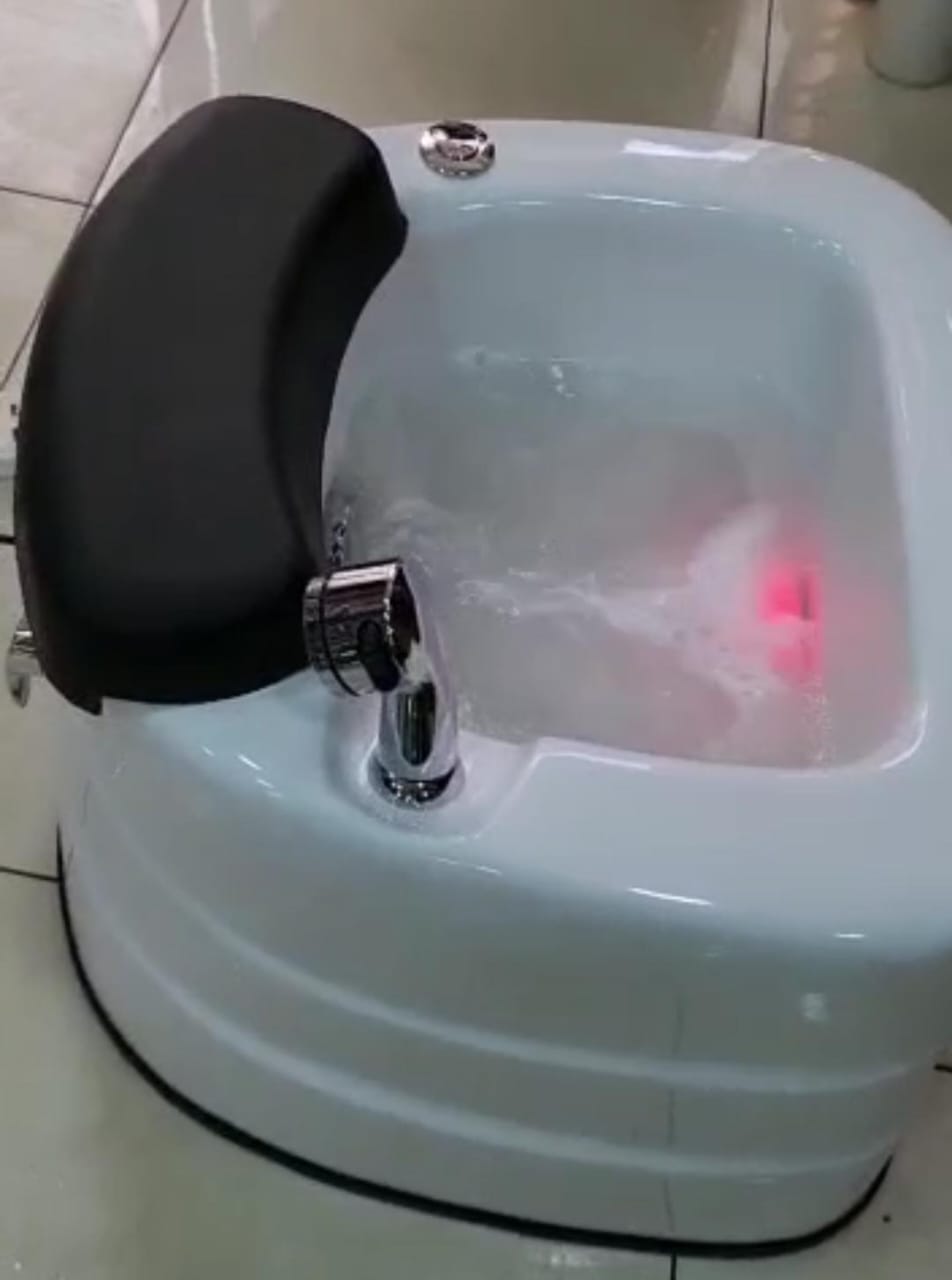 Fibre Spa Footbath for relaxing tired feet.