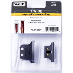 Spare Wahl Detailer  GOLD T-wide Blade set
