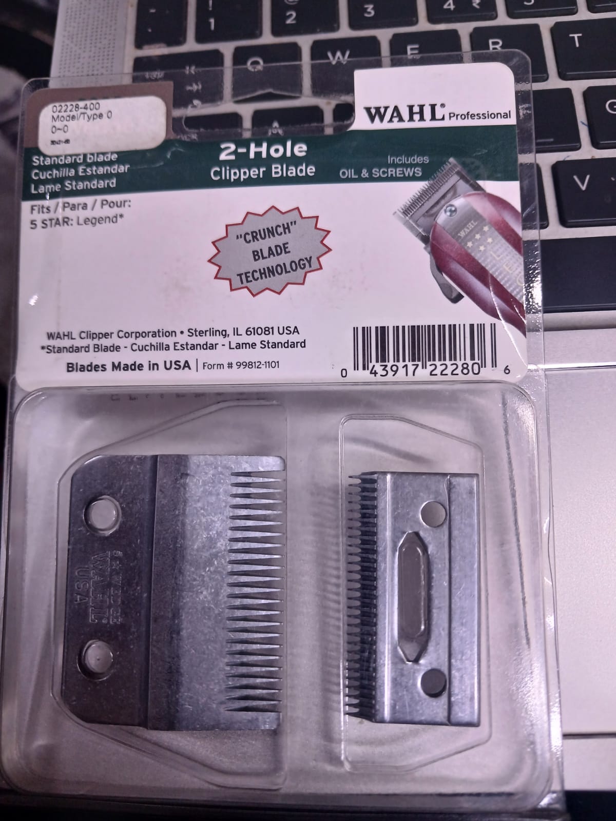 Legend clipper blades
