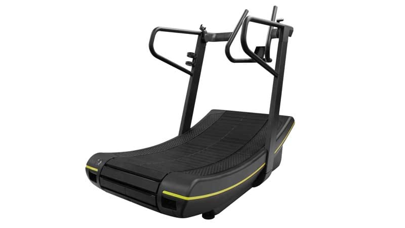 Commercial Curved Treadmill with Ergonomic Running Surface