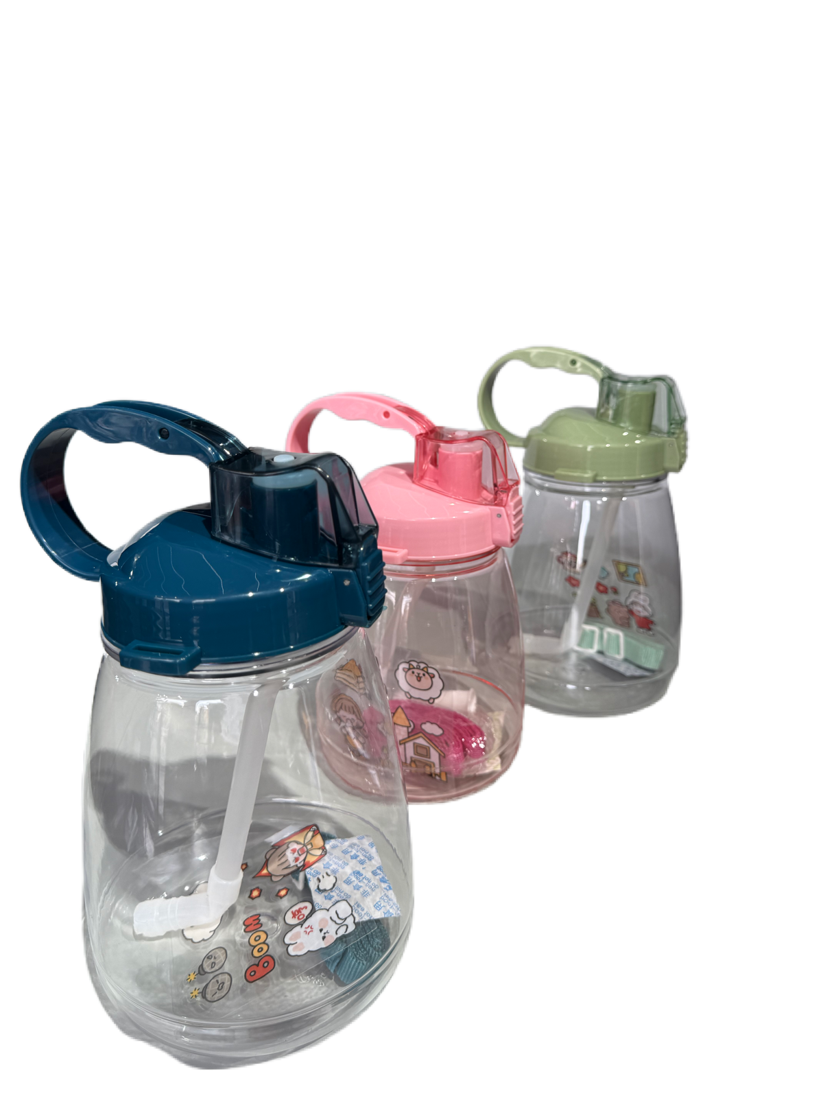 1600ML BPA-free sports water bottle with secure lid