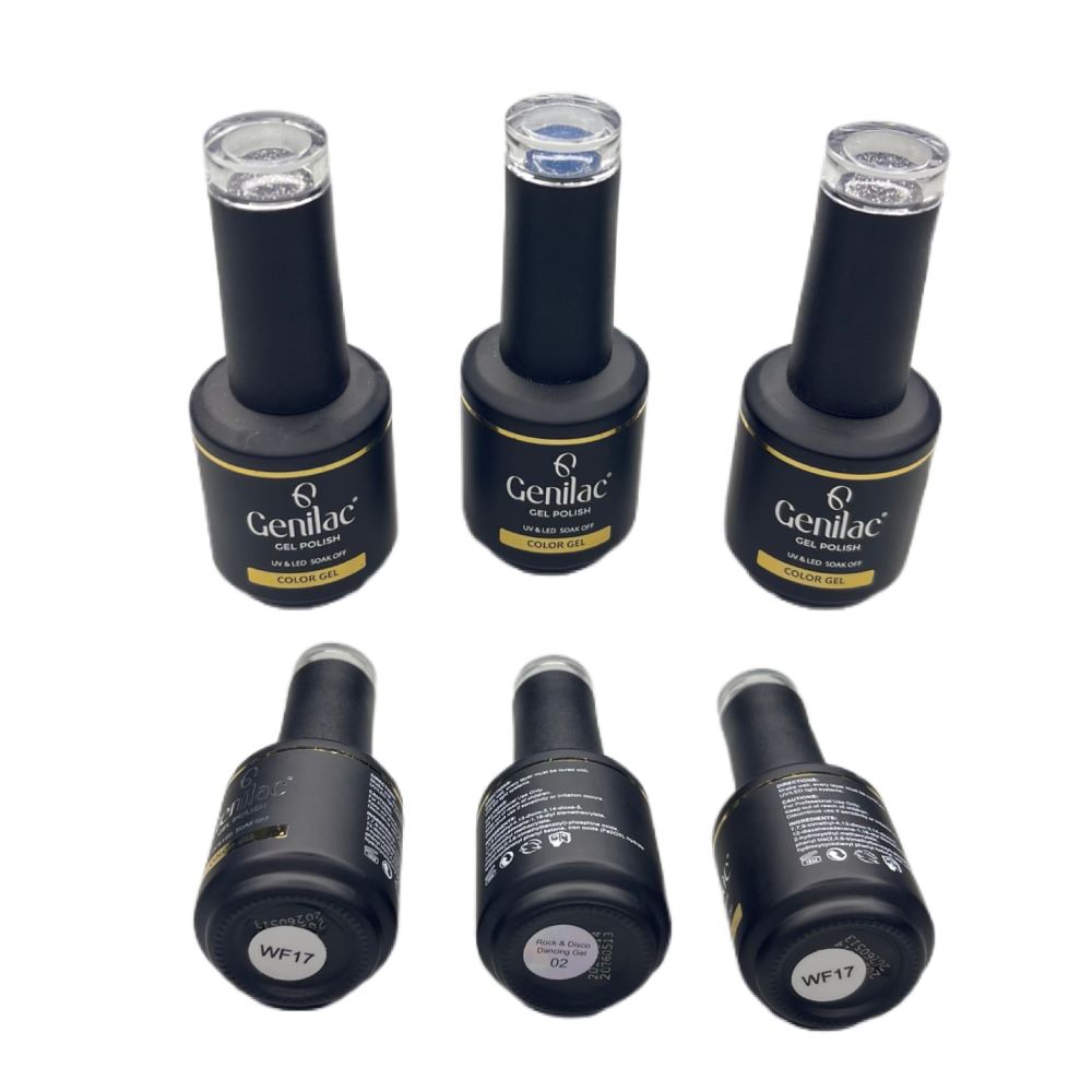 Genilac Gel Polish Color Coat for Manicure and Pedicure Styling ...
