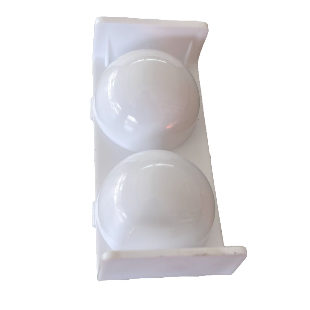 Acrylic powder mix bowl plastic