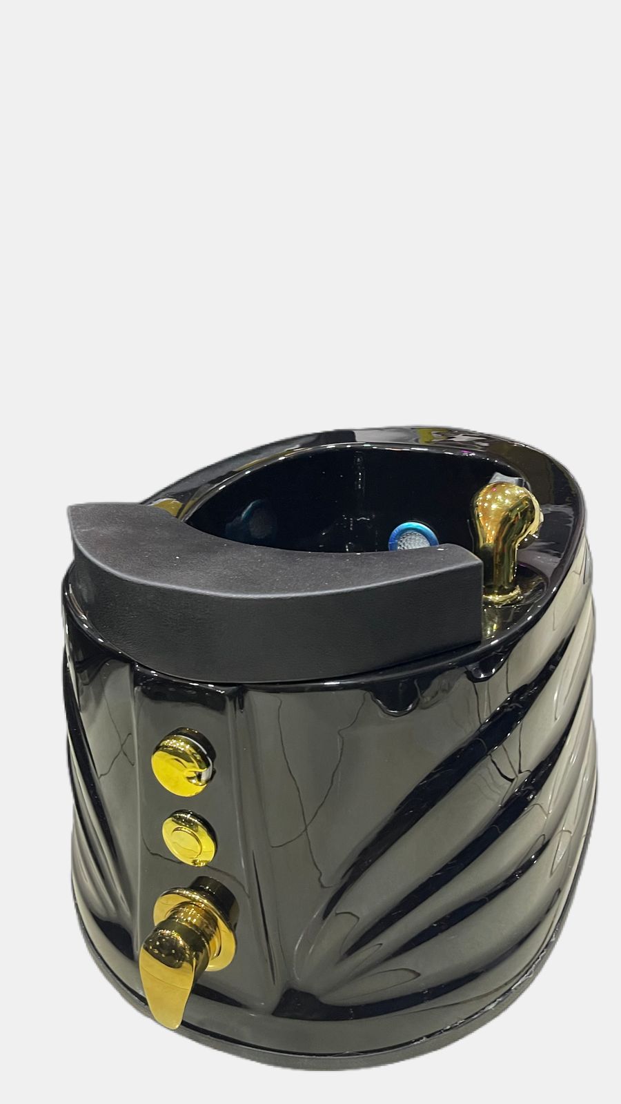 Yoyo Gold Fibre Spa  Footbath , Black